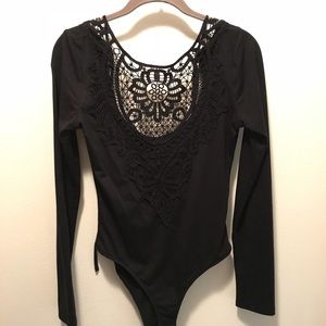 Forever 21 long sleeve bodysuit